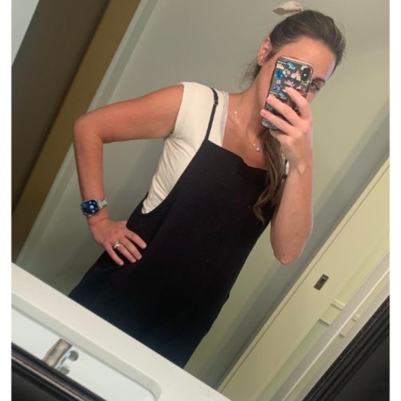 Women Black Casual Loose Long Bib Pants Wide Leg Jumpsuits - Picture 10 of 15